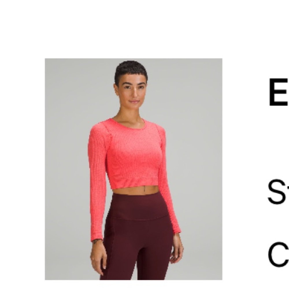 Lululemon Ebb to Street long sleeve top